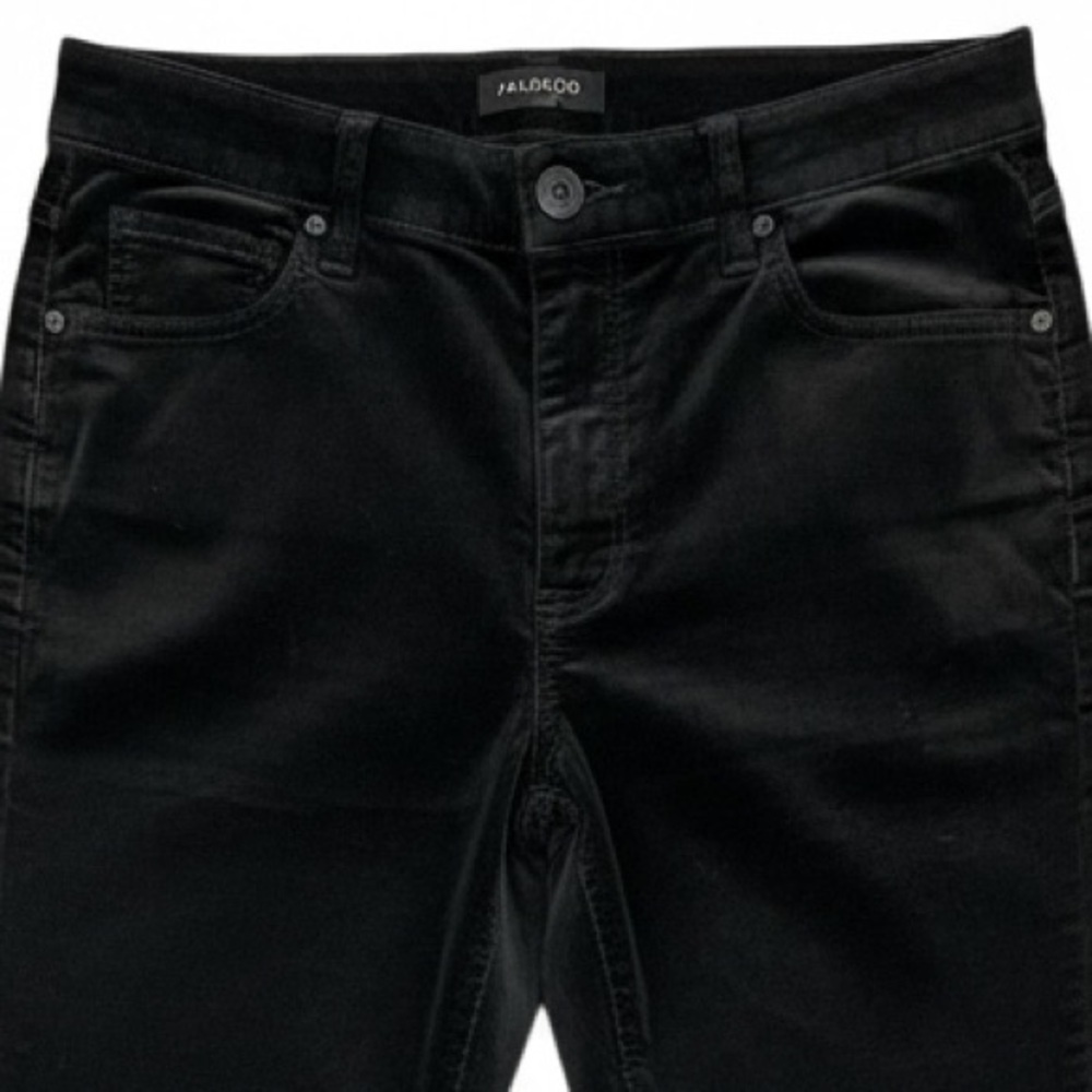 Talbots Women’s Black Velveteen Straight Leg Pants | Size 8 - Picture 3 of 9